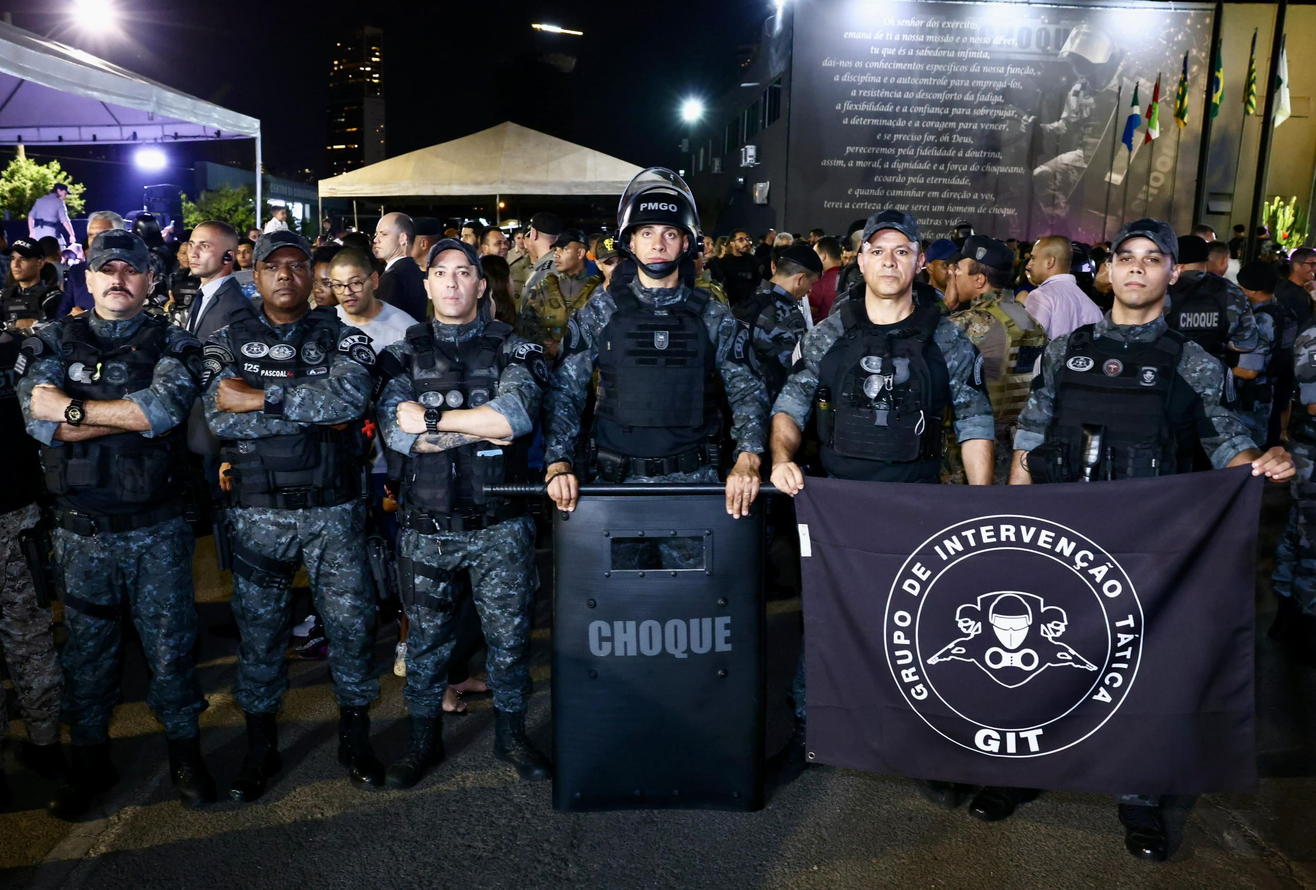  Formatura do 18º curso de Operações de Choque da PMGO fomenta segurança pública continuada